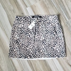 NWT Express | Leopard Print Mini Skirt sz 0